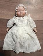 Oud popje babypopje 34 cm, Ophalen of Verzenden