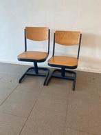 Vintage kleuterschool stoelen, Kinderen en Baby's, Kinderkamer | Tafels en Stoelen, Ophalen, Gebruikt, Stoel(en)