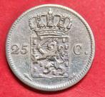 25 cent 1825 Utrecht. Zfr., Zilver, 25 cent, Ophalen of Verzenden, Koning Willem I