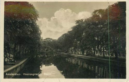 (381-059-019) Amsterdam Heerengracht bocht, Verzamelen, Ansichtkaarten | Nederland, Noord-Holland, Ophalen of Verzenden