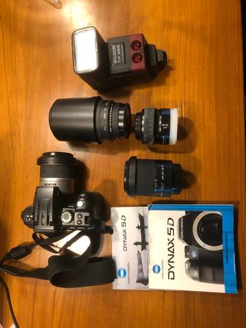Konika Minolta Dynax 5D digitale camera beschikbaar voor biedingen