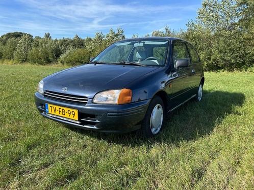 Toyota Starlet 1.3 16V 1998 Blauw, Auto's, Toyota, Particulier, Starlet, Cruise Control, Benzine, Hatchback, Handgeschakeld, Origineel Nederlands