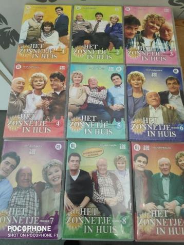 HET ZONNETJE IN HUIS - DE COMPLETE SERIE 1 T/M 9 beschikbaar voor biedingen