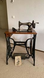 Antieke singer trapnaaimachine, Antiek en Kunst, Antiek | Naaimachines, Ophalen