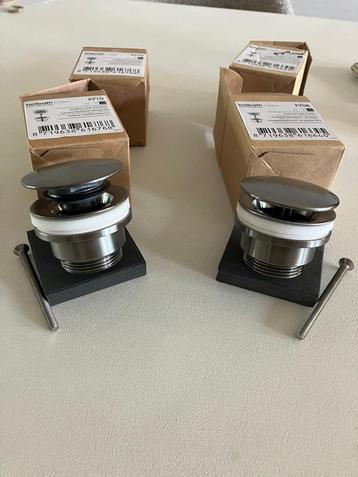 HotBath Cobber afvoerplug +clickplug verouderd ijzer (AI) 4x beschikbaar voor biedingen