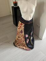 Rok zwart kleurrijk india maat universeel, Kleding | Dames, Maat 38/40 (M), India, Zwart, Ophalen of Verzenden