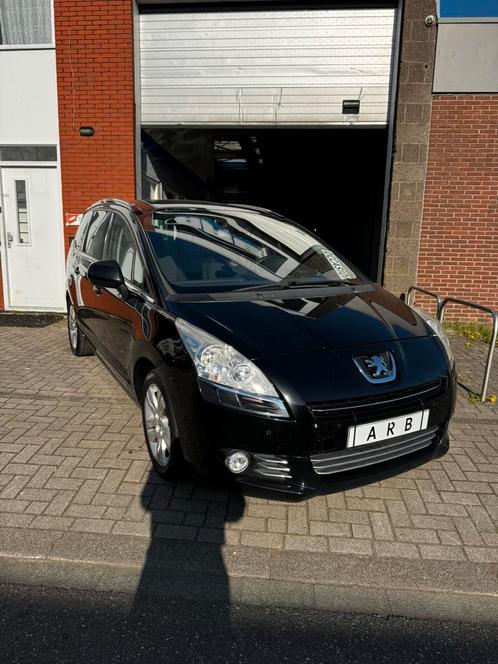 Peugeot 5008 1.6 THP 7PL 2011 Zwart, Auto's, Peugeot, Particulier, Benzine, C, MPV, Handgeschakeld, Origineel Nederlands, Zwart