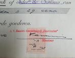 Oude Aandelen/Obligaties Collectie, Postzegels en Munten, Aandelen en Waardepapieren, Ophalen of Verzenden, Voor 1920, Aandeel