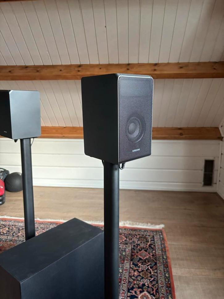 Samsung Speakerset - 2 Speakers + Subwoofer, Audio, Tv en Foto, Luidsprekers, Gebruikt, Complete surroundset, 120 watt of meer