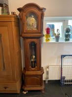 Antieke staande eiken houte klok, Antiek en Kunst, Ophalen