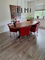 Eetkamertafel, Huis en Inrichting, Tafels | Eettafels, Ophalen, 100 tot 150 cm, 200 cm of meer, Zo goed als nieuw