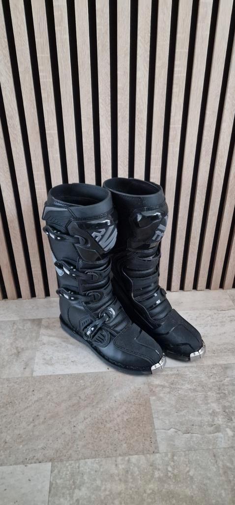Raven motorcrosslaarzen, Motoren, Kleding | Motorkleding, Laarzen, Dames, Heren, Kinderen, Tweedehands, Ophalen of Verzenden