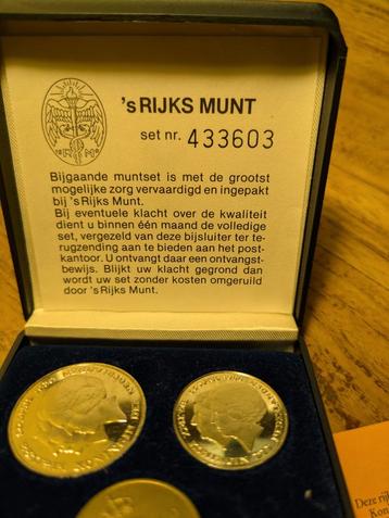 Rijks Munt Set- Juliana & Beatrix 1980 beschikbaar voor biedingen