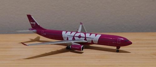 Sky500 0837WA - WOW air - Airbus A330 - 1:500, Verzamelen, Luchtvaart en Vliegtuigspotten, Nieuw, Schaalmodel, Ophalen of Verzenden