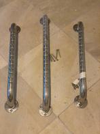RVS Muurbeugels 3 stuks, Ophalen, Overige typen, Zo goed als nieuw, Minder dan 50 mm