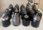 Lot van 19 boorkoppen, Ophalen of Verzenden, Gebruikt