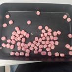 Partij met ingeslepen rhodochosiet trommelstenen, Ophalen of Verzenden