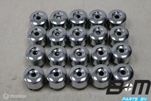 Chromen afdekdoppen wielbouten VW Transporter 7L6601173A, Auto-onderdelen, Banden en Velgen, Band(en), Gebruikt