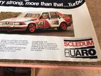 Alfa Romeo 75 turbo mooie glimmende poster, Boeken, Auto's | Folders en Tijdschriften, Ophalen of Verzenden, Zo goed als nieuw