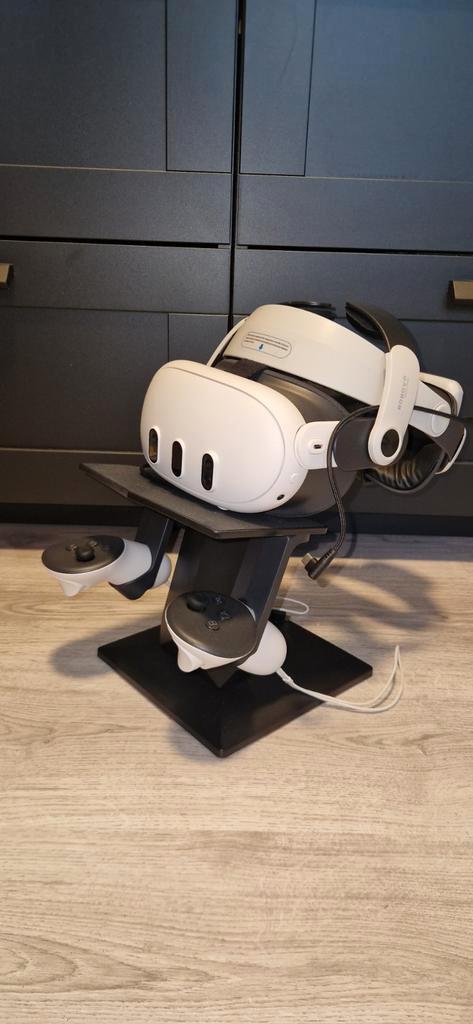 Meta Quest 3 512GB + BOBOVR Headset, Spelcomputers en Games, Virtual Reality, Zo goed als nieuw, Pc, VR-bril, Ophalen of Verzenden
