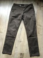 SCOTCH & SODA BRUINE BROEK DIERENPRINT 30/32, Maat 38/40 (M), Bruin, Scotch & Soda, Ophalen of Verzenden