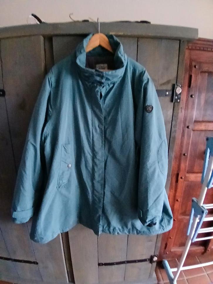 Brigg winter Jas - Maat 52/52 oto 75cm lengte 85cm zgan, Kleding | Dames, Grote Maten, Zo goed als nieuw, Jas of Mantel, Blauw