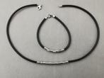 Mooie ketting met armband setje, Ophalen, Zilver, Zilver