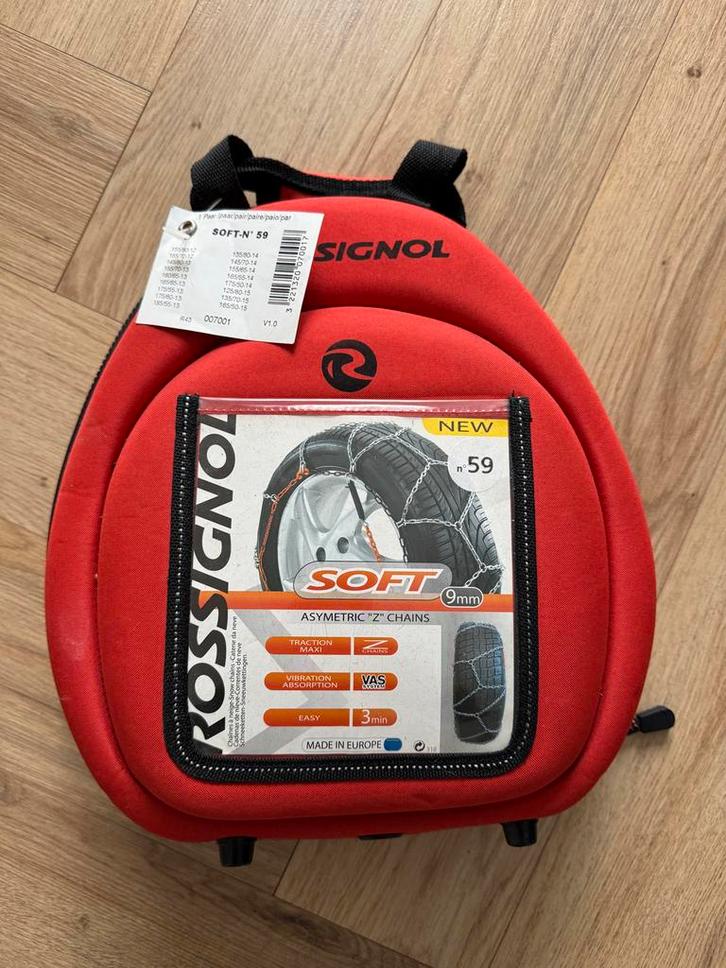 Rossignol Sneeuwkettingen Soft-N 59 - Nieuw, Auto diversen, Sneeuwkettingen, Nieuw, Ophalen