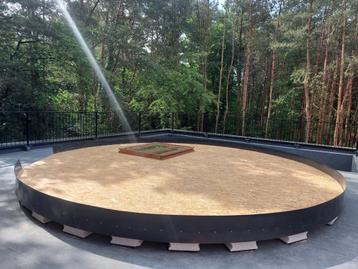 Platform / vlonder voor yurt beschikbaar voor biedingen