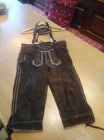 Echte lederhosen kind 134/140, Ophalen of Verzenden, Zo goed als nieuw, Overige maten