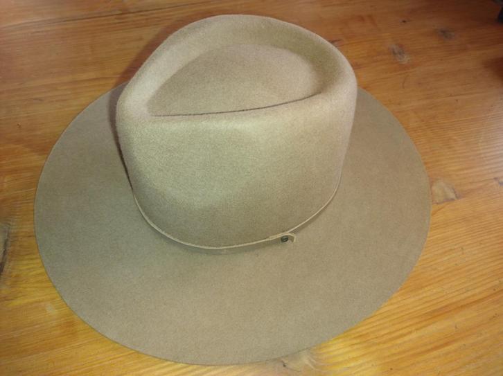 Western hoed, cowboyhoed uit Australië, Kleding | Heren, Hoeden en Petten, Zo goed als nieuw, Hoed, 57 cm (M, 7⅛ inch) of minder