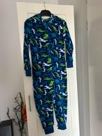 Onesie maat 122-128 vliegtuig / helicopters blauw / groen, Ophalen of Verzenden, Gebruikt, Jongen of Meisje, Overige typen