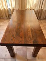 Eetkamertafel eiken., Huis en Inrichting, Tafels | Eettafels, Ophalen, Gebruikt, Eikenhout, 200 cm of meer