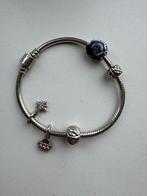 Pandora Bedel Armband - Kleine Maat, Ophalen of Verzenden, Zo goed als nieuw, Zilver, Met bedels of kralen