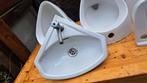Hoek Wastafel nieuw 40 bij 33, Ophalen, Nieuw, Wastafel