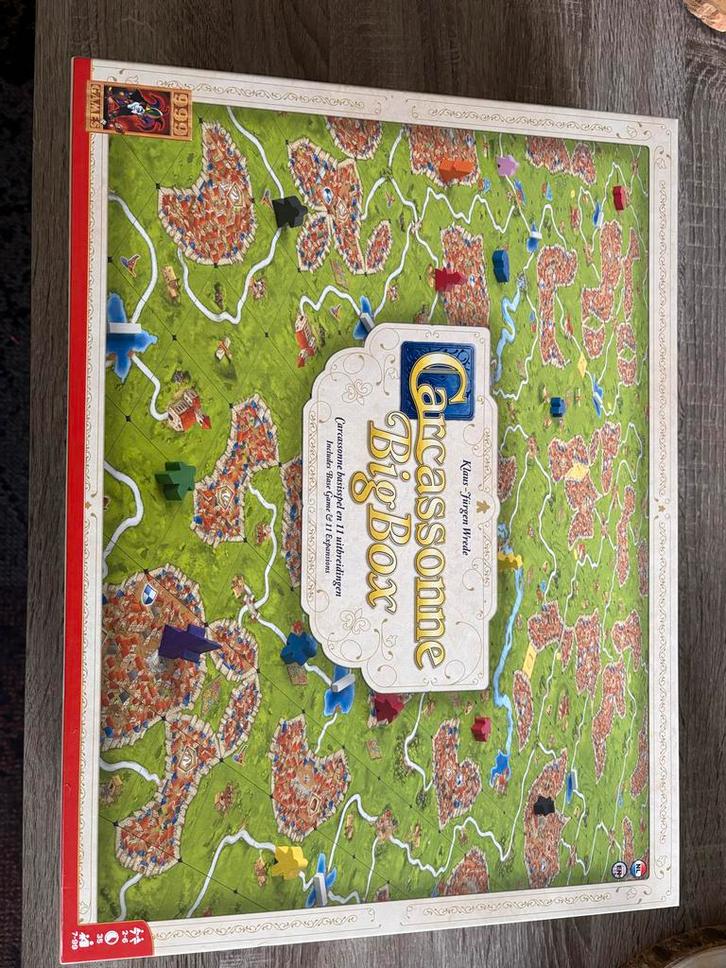 Carcassonne Big Box - Nieuw ongebruikt, Hobby en Vrije tijd, Gezelschapsspellen | Bordspellen, Nieuw, Drie of vier spelers, Ophalen