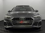 Audi A5 Sportback 35 TFSI S-line Leder, Panoramadak , Camera, Gebruikt, 4 cilinders, Leder, Zilver of Grijs
