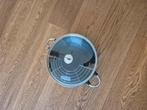 Wok Gietijzeren Bodum wokpan 29 cm Bodum glazendeksel deksel, Ophalen of Verzenden, Zo goed als nieuw