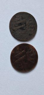 Nederland, cent 1876 en 1877, Koning Willem III, Postzegels en Munten, Munten | Nederland, Ophalen of Verzenden, Koning Willem III