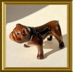 Keramiek flesje in de vorm van een hond, bulldog, Ophalen of Verzenden