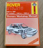 Haynes Owners Workshop Manual Rover 213 - 216, Verzenden
