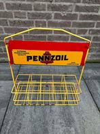 Penzoil flessenrek - vintage display, Verzamelen, Verzenden, Zo goed als nieuw, Gebruiksvoorwerp