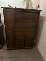 Bureaukast eikenhout, Ophalen, Zo goed als nieuw, Eikenhout, 120 tot 170 cm