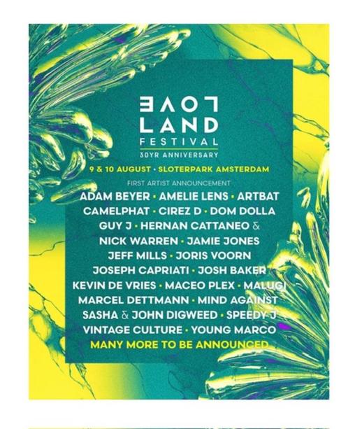 Loveland tickets 9 en 10 augustus 2025 te koop, Tickets en Kaartjes, Evenementen en Festivals, Eén persoon