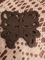 Smeedijzer onderzetter/ treefje vlinder, Huis en Inrichting, Woonaccessoires | Onderzetters, Ophalen of Verzenden, Zo goed als nieuw