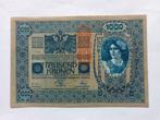 Bankbiljet 1000 Oostenrijkse kronen, Postzegels en Munten, Ophalen of Verzenden, Oostenrijk, Los biljet
