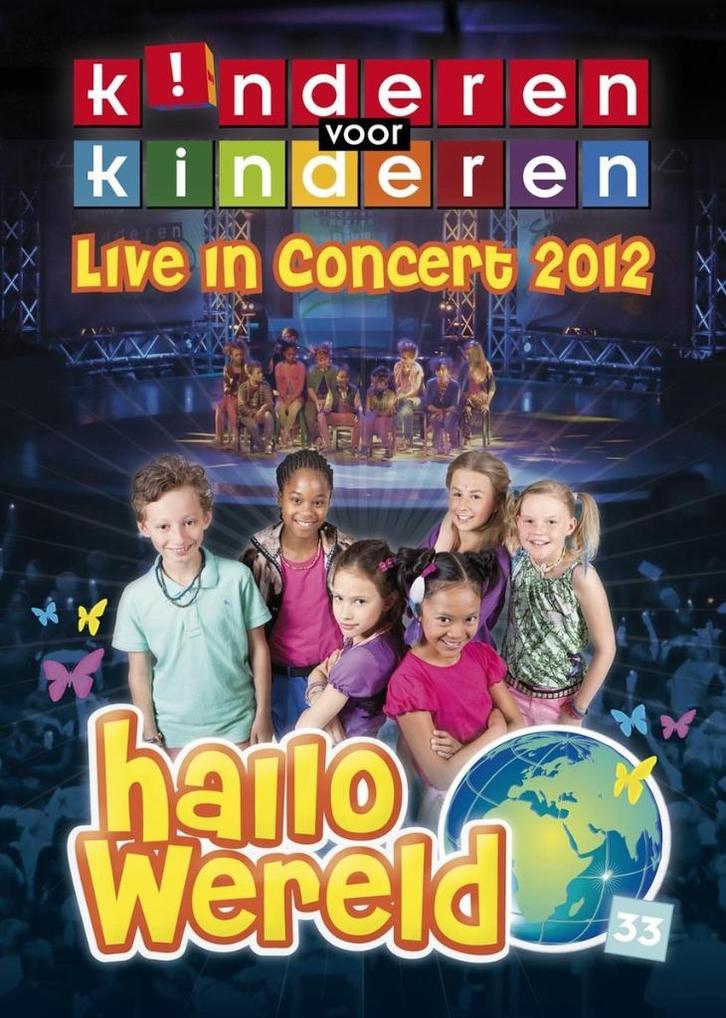 DVD Kinderen Voor Kinderen - Live In Concert: 2012 Hallo Wer, Cd's en Dvd's, Dvd's | Kinderen en Jeugd, Zo goed als nieuw, Tv fictie