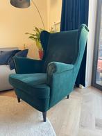 Strandmon ikea fauteuil, Huis en Inrichting, Fauteuils, Ophalen, Gebruikt
