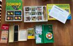 Vintage spellen: domino, kwartet, mikado, memory, levensweg, Een of twee spelers, Ophalen of Verzenden, Gebruikt