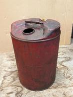 Vintage Caltex Oliekan, brandstofkan - Rood - 15 liter, Verzenden, Gebruikt, Gebruiksvoorwerp